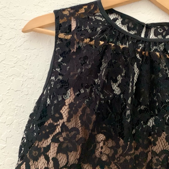 Nanette Lepore Black Lace Sheath Dress - Picture 4 of 8